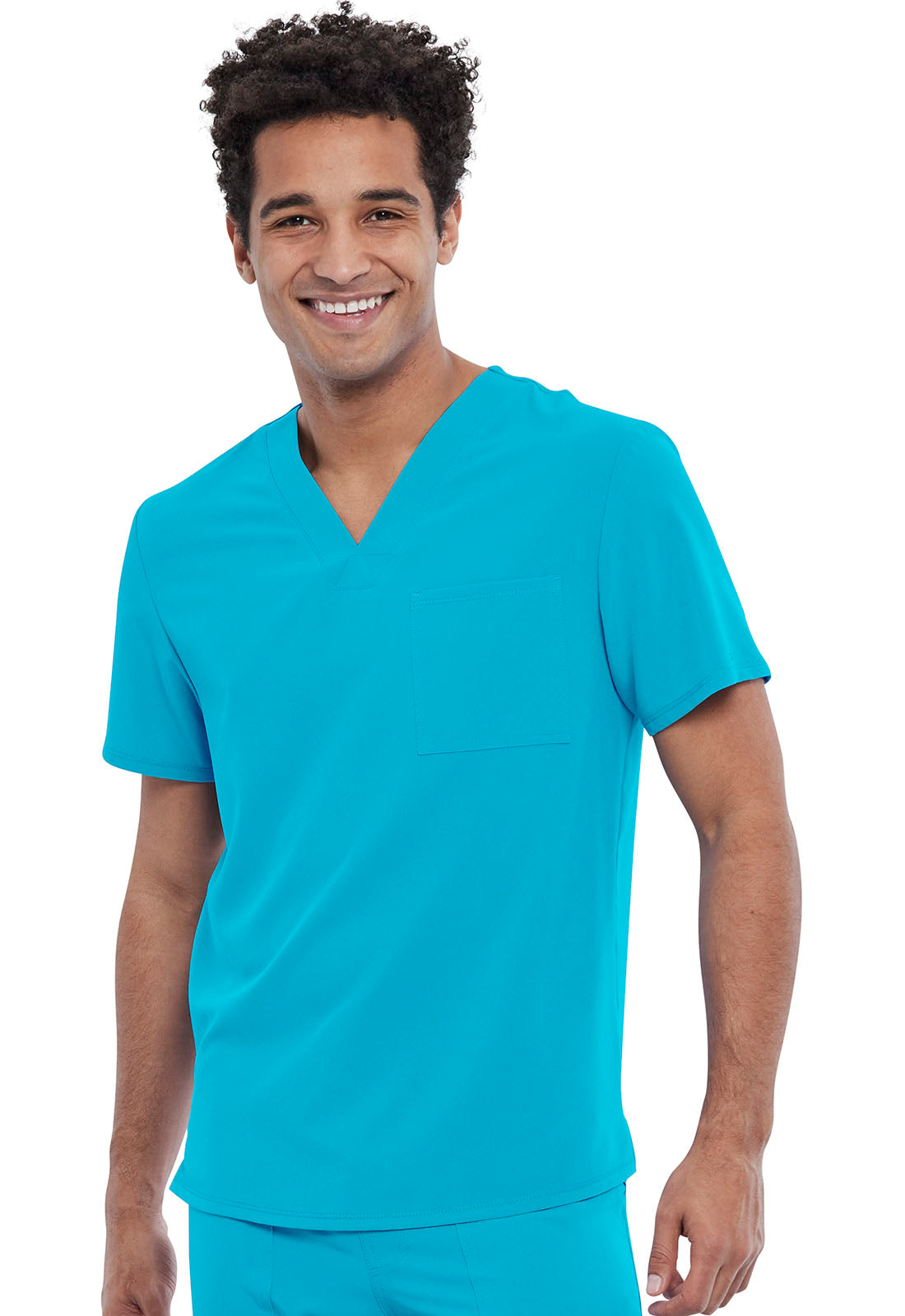 Cherokee Allura Men's CKA689 Men's Tuckable V-Neck Top