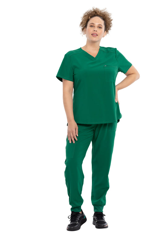 Cherokee Allura CKA 690 Top plegable con cuello en V