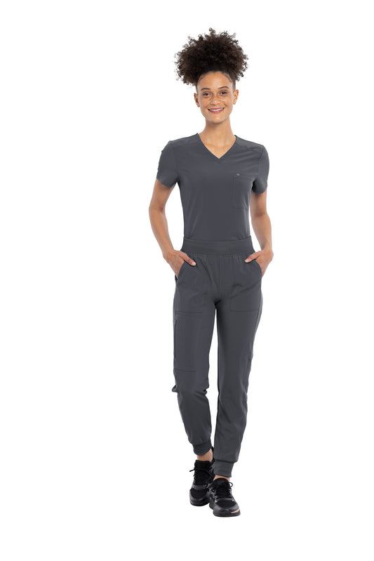 Cherokee Allura CKA 690 Tuckable V-Neck Top