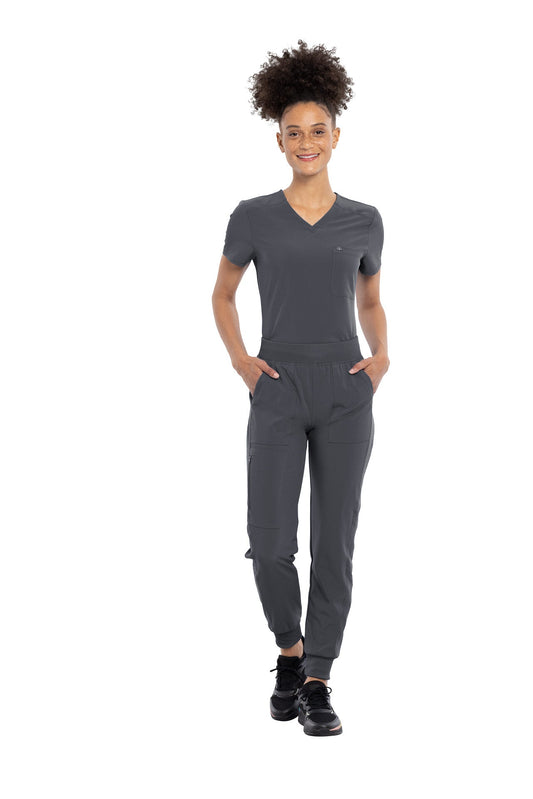 Cherokee Allura Plus Size CKA 690 Tuckable V-Neck Top