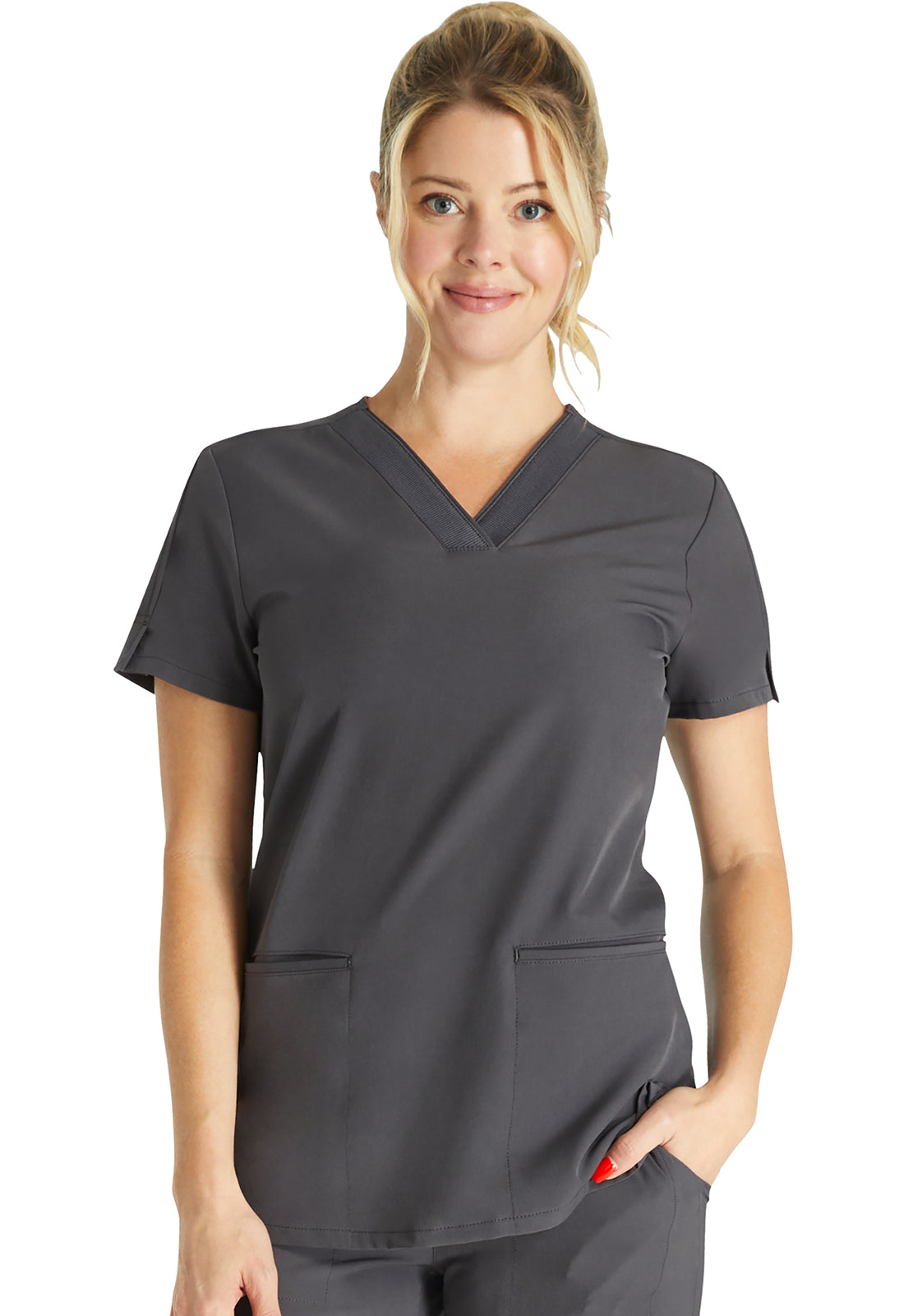 ALLURA RESERVE Women's CKA701 V-Neck Top