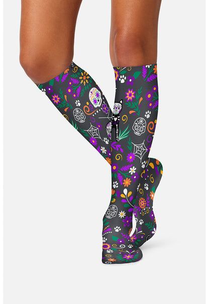 Cherokee Legwear Women's COMFORTSUPPOR Knee High 8-15 mmHg Compression Sock