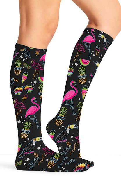 Cherokee Legwear Women's COMFORTSUPPOR Knee High 8-15 mmHg Compression Sock