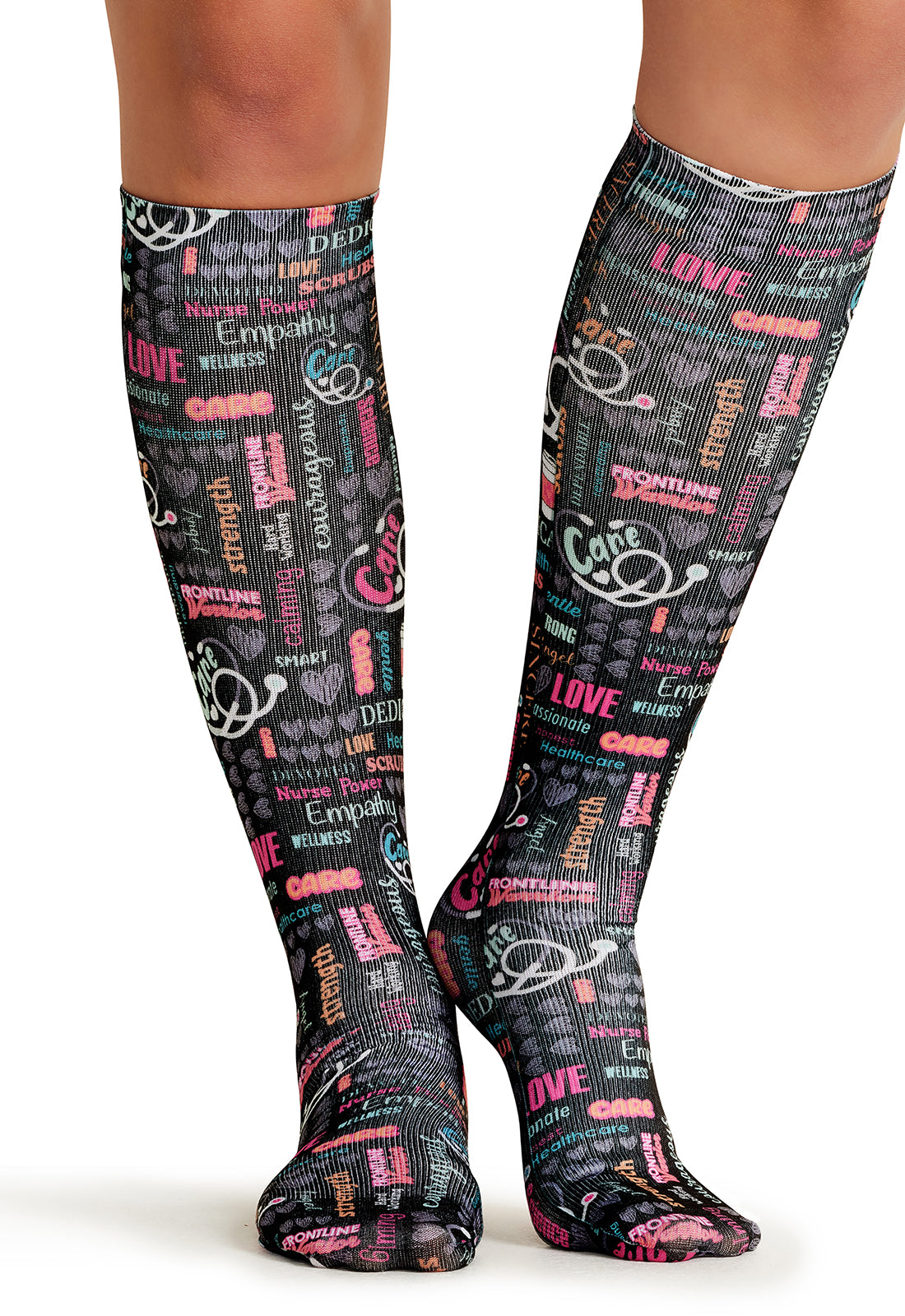 Cherokee Legwear Women's COMFORTSUPPOR Knee High 8-15 mmHg Compression Sock