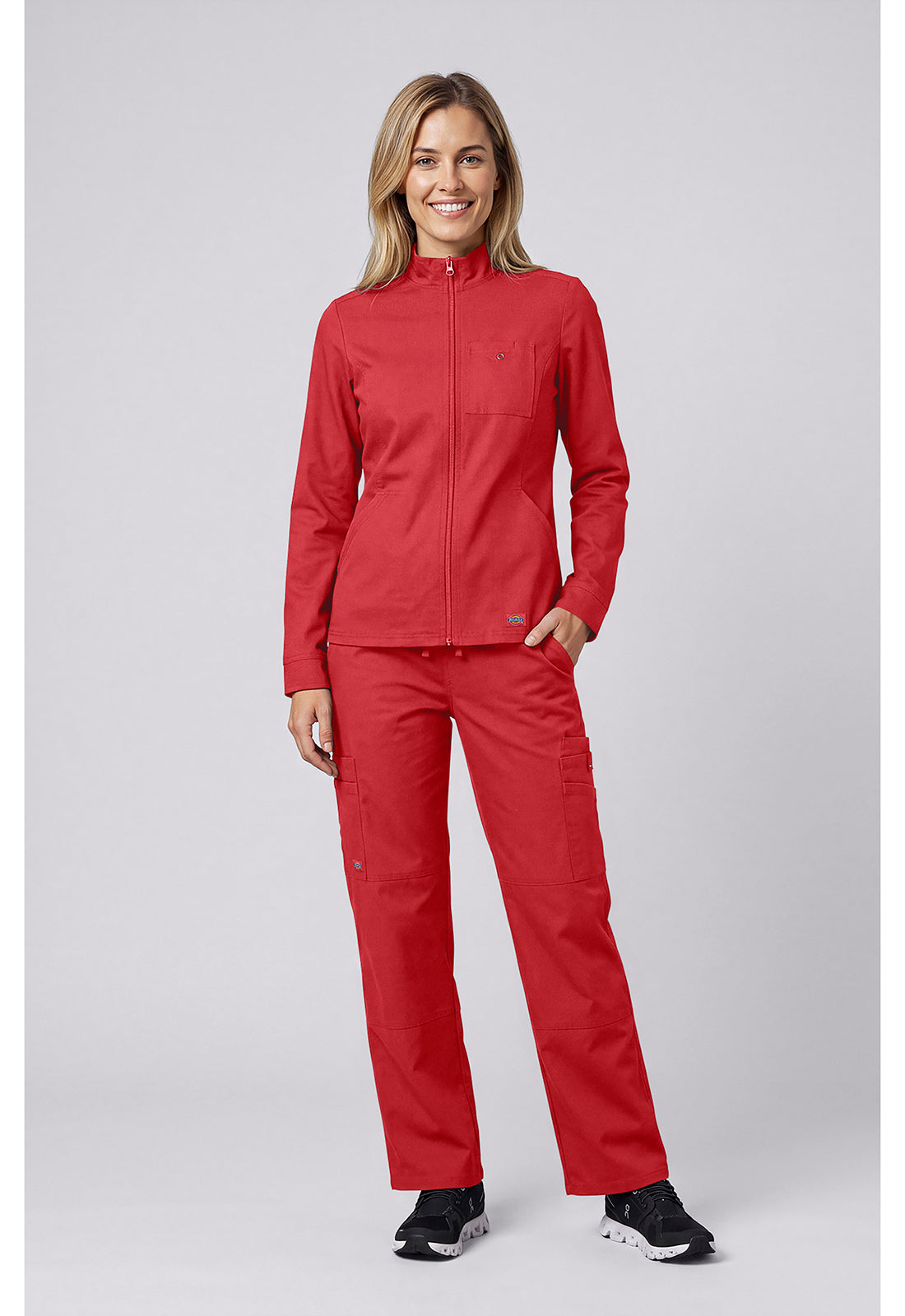 Dickies Forge Women's DK00011 Women's Zipped Scrub Jacket