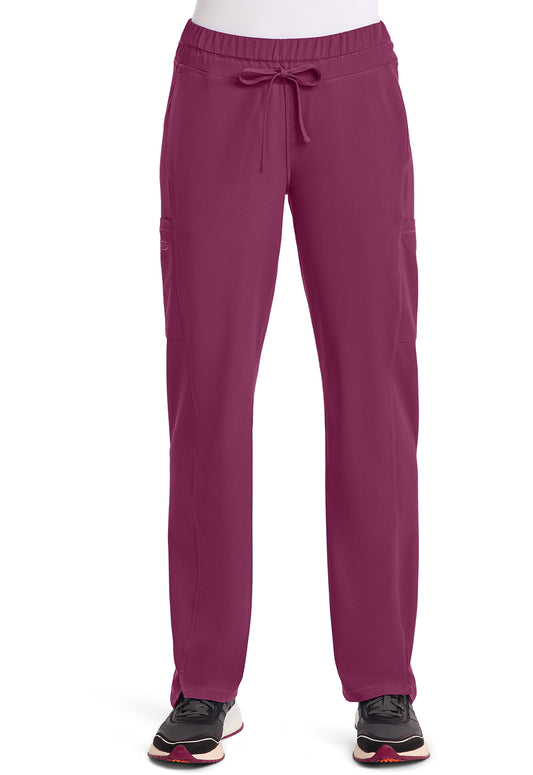 DK DYNAMIX Women's DK130 Mid Rise Straight Leg Drawstring Pant
