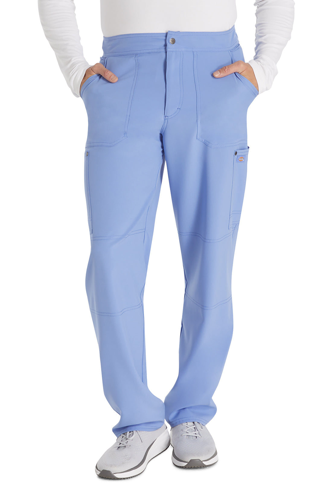 DICKIES EDS NXT Men's DK216 Men's Mid Rise Zip Fly Straight Leg Pant