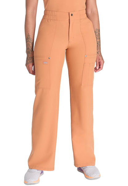 DICKIES EDS NXT Women's DK219 Mid Rise Zip Fly Wide Leg Cargo Pant