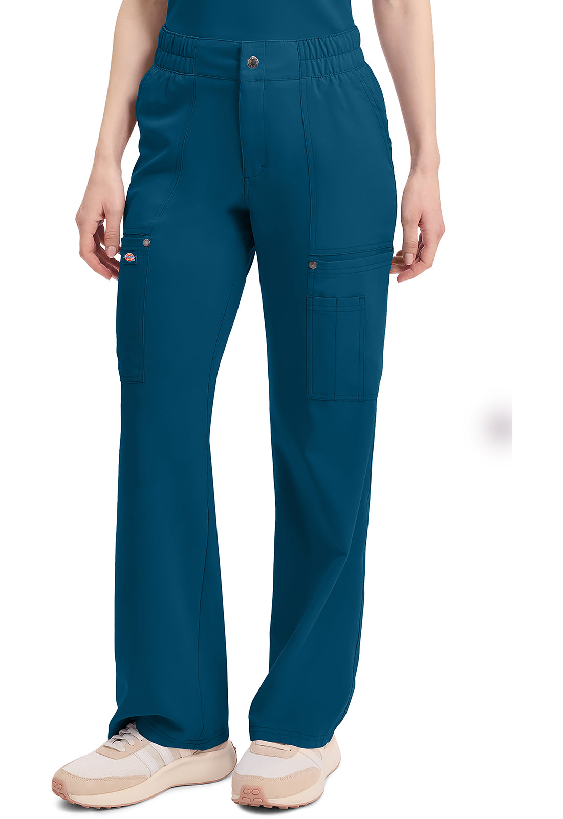 Dickies EDS NXT Women's DK219 Mid Rise Zip Fly Wide Leg Cargo Pant