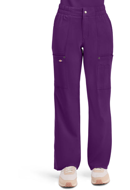 DICKIES EDS NXT Women's DK219 Mid Rise Zip Fly Wide Leg Cargo Pant