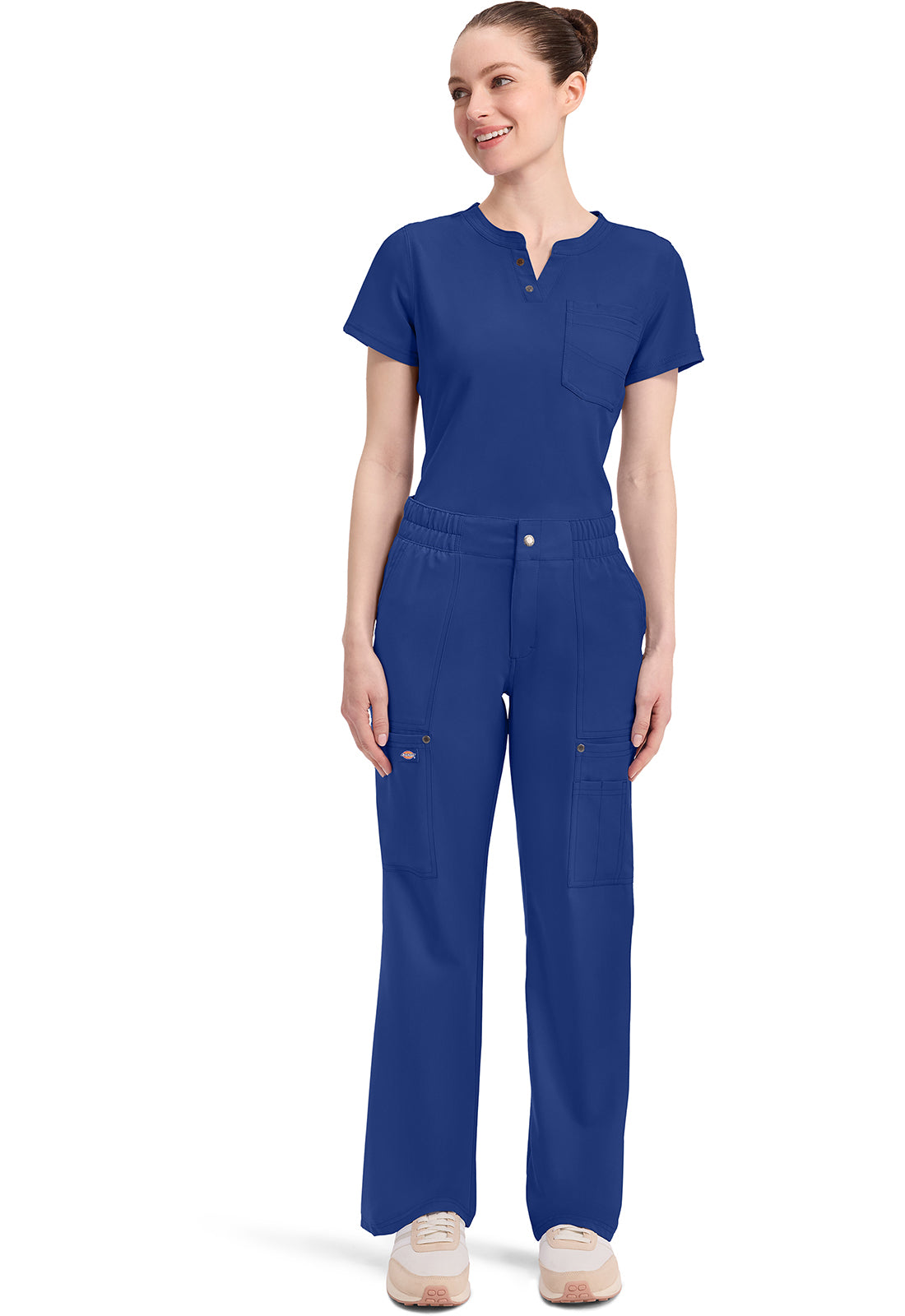 Dickies EDS NXT Women's DK219 Mid Rise Zip Fly Wide Leg Cargo Pant
