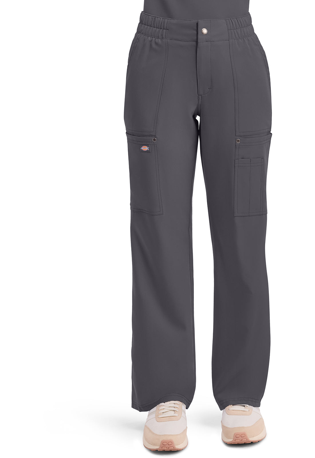 DICKIES EDS NXT Women's DK219 Mid Rise Zip Fly Wide Leg Cargo Pant