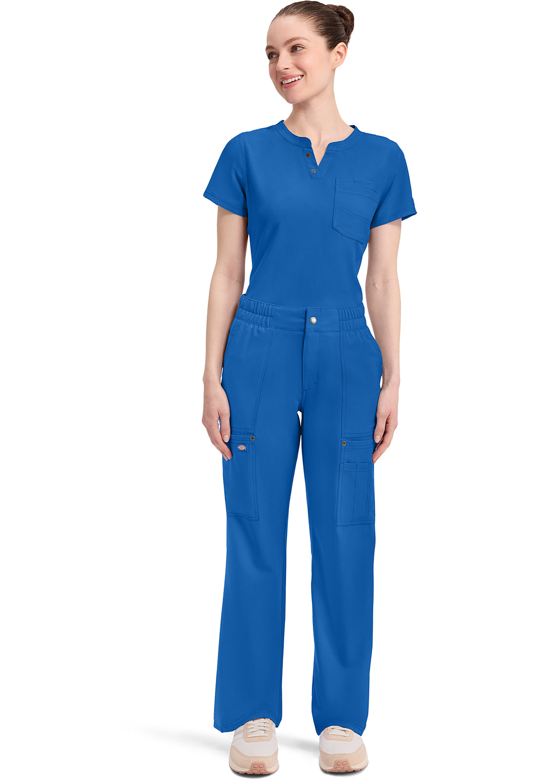 Dickies EDS NXT Women's DK219 Mid Rise Zip Fly Wide Leg Cargo Pant
