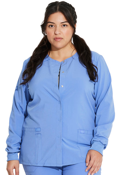 Dickies EDS Essentials Women's DK305 Snap Front Warm-up Jacket