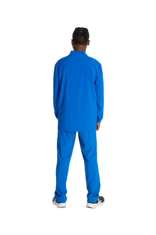 Dickies EDS Essentials DK342 Men's Zip Front 3 Pocket Scrub Jacket