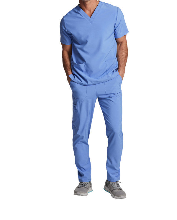 Dickies EDS Essentials DK619 Plus Size Unisex V-Neck Solid Scrub Top