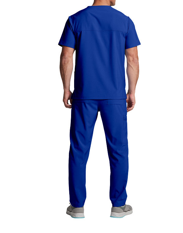 Dickies EDS Essentials DK619 Plus Size Unisex V-Neck Solid Scrub Top