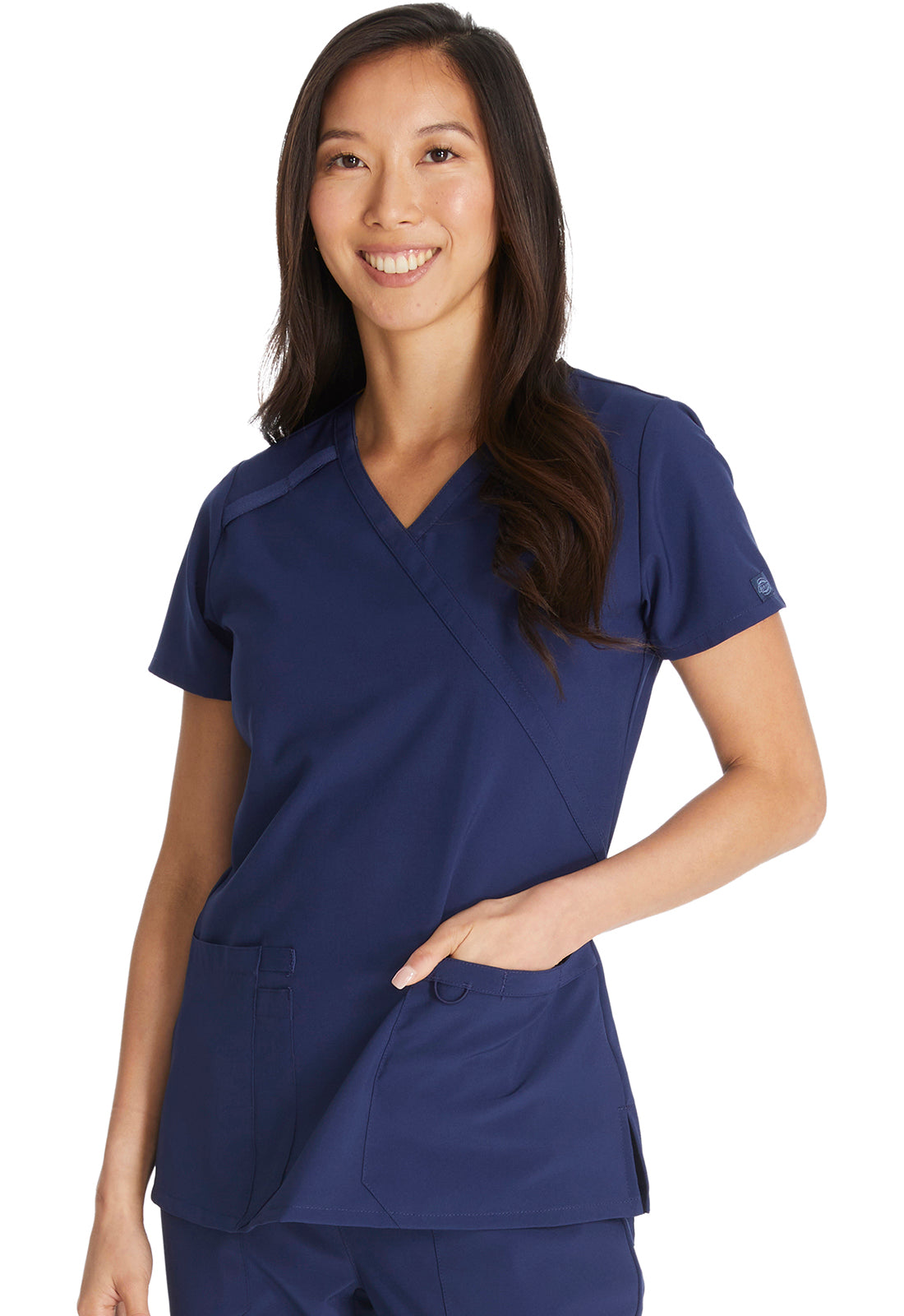 Dickies EDS Essentials Women's DK625 Mock Wrap Top