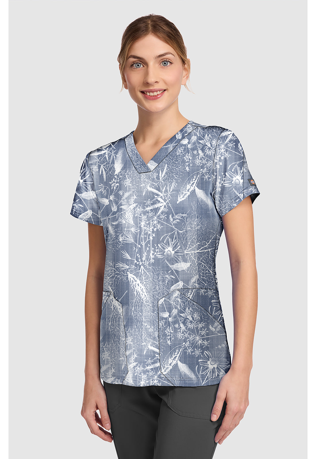 Dickies Prints Women's DK667 V-Neck Print Top