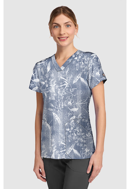 Dickies Prints Women's DK667 V-Neck Print Top