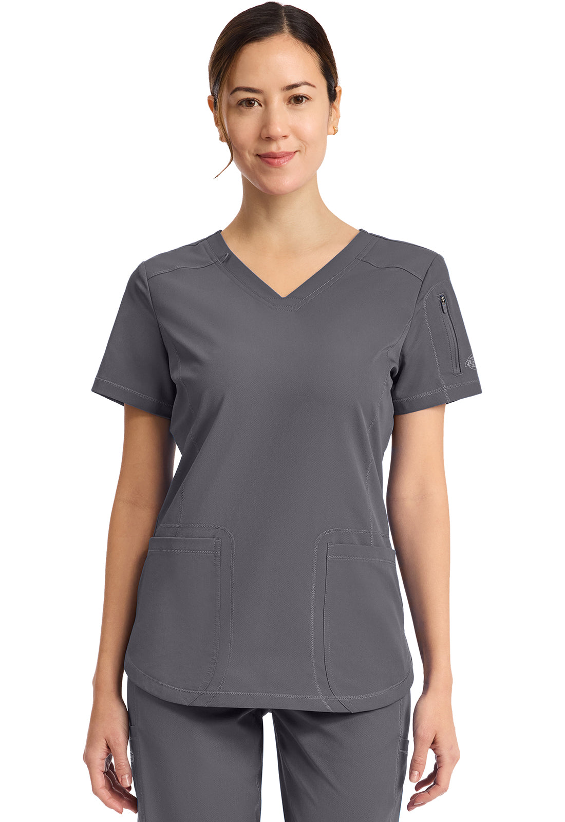 Dickies Dynamix Women's DK730 V-Neck Top