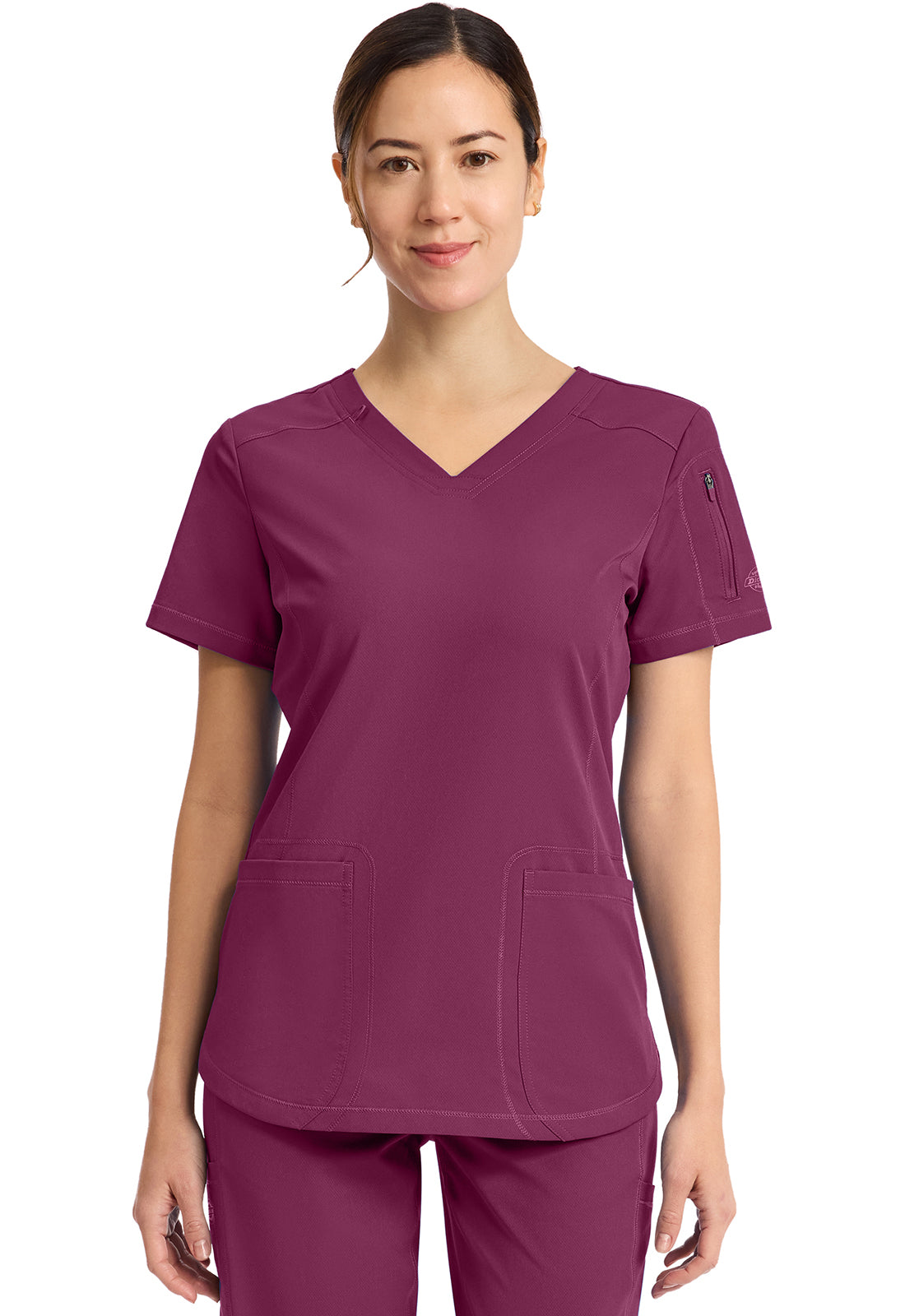 Dickies Dynamix Women's DK730 V-Neck Top