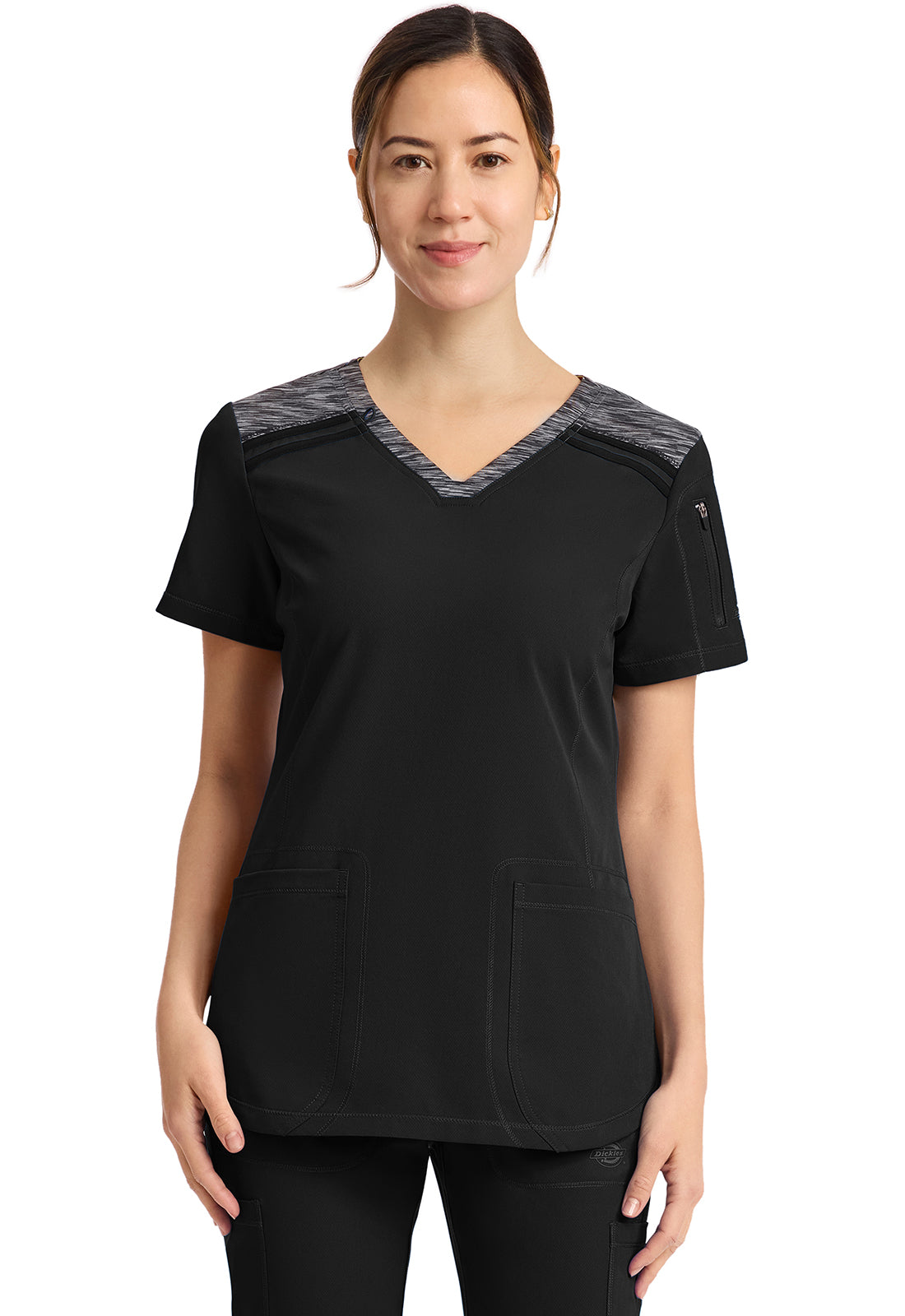 Dickies Dynamix Women's DK740 V-Neck Top