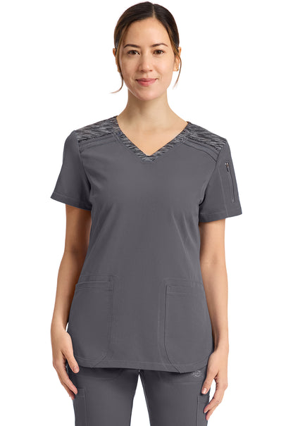 Dickies Dynamix Women's DK740 V-Neck Top
