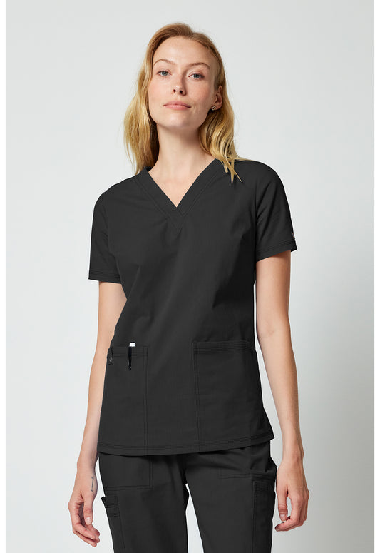 DICKIES FORGE Women's DK856 Women's V-neck Top