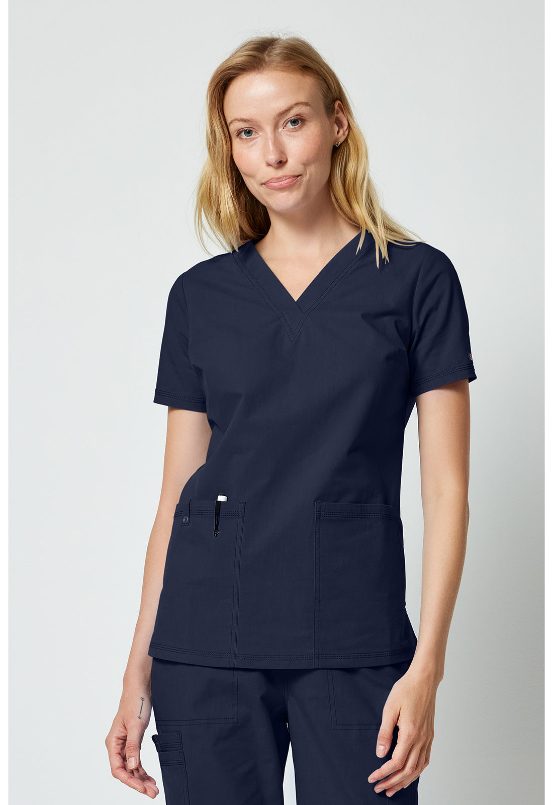 DICKIES FORGE Women's DK856 Women's V-neck Top