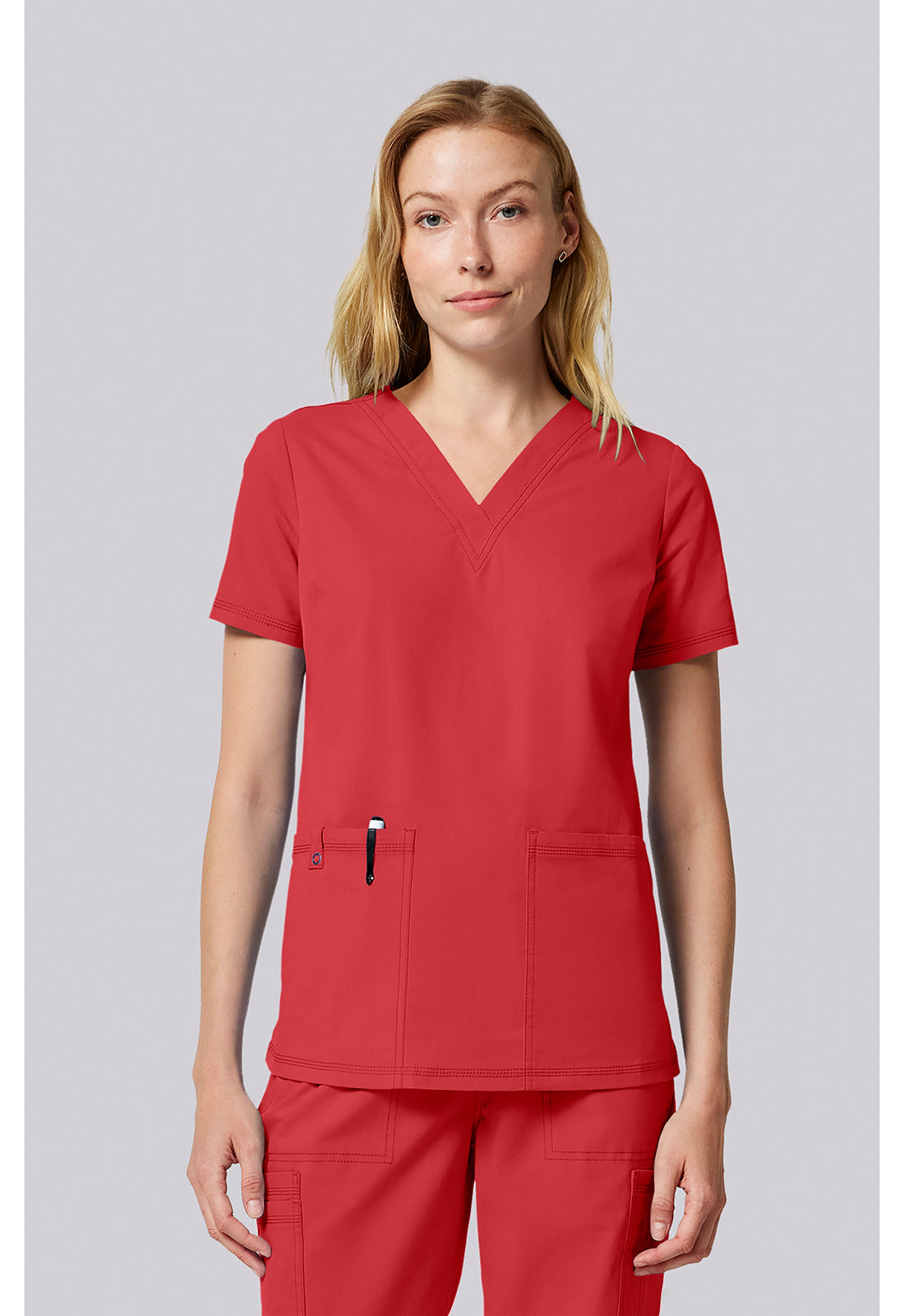 Dickies Forge Women's DK856 Women's V-neck Top