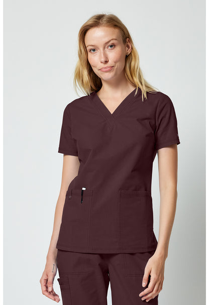 DICKIES FORGE Women's DK856 Women's V-neck Top