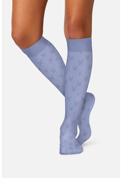 Cherokee Legwear Women's FASHIONSUPPOR Knee High 8-15 mmHg Compression Sock
