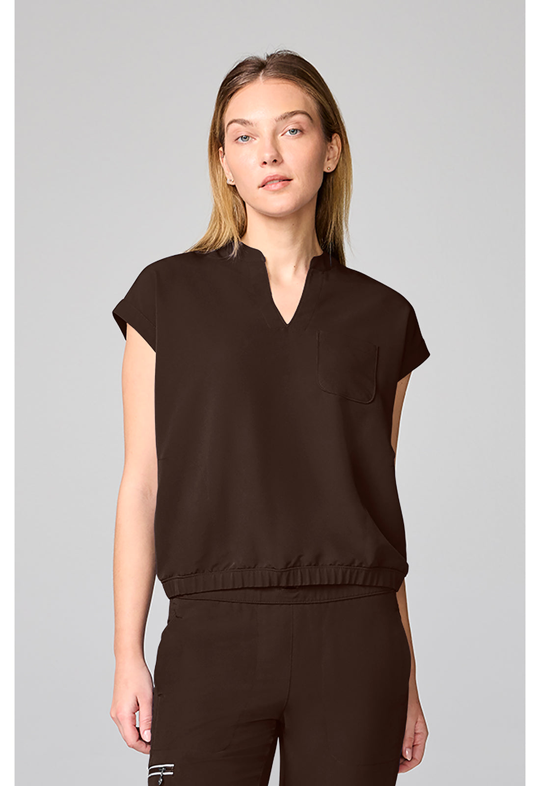 Healing Hands HH360 Women's HH00014 Mandarin Collar Crop Top