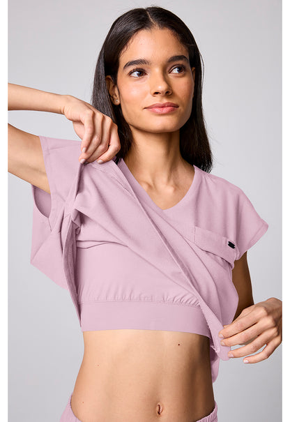 Healing Hands Quest Women's HH00029 Built In Bra Dolman Top