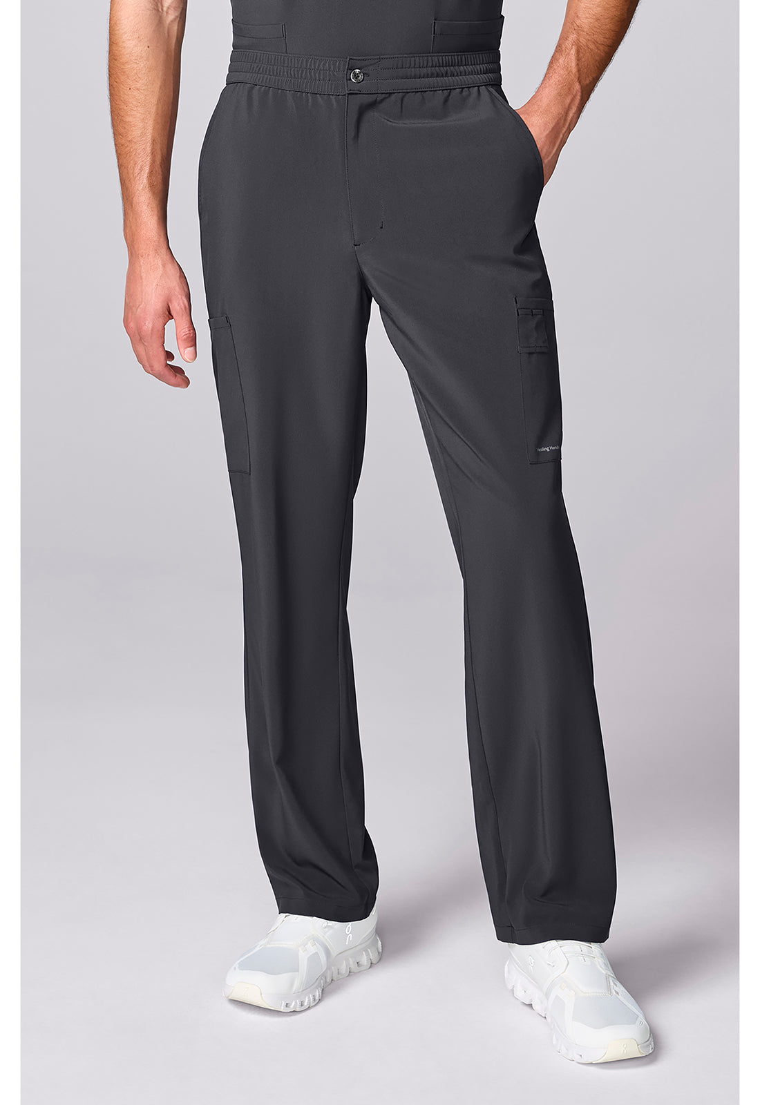 Healing Hands HH Works Men's HH00052 Men's Mid Rise Zip Fly Straight Leg Pa