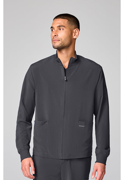 Healing Hands HH Works Men's HH00053 Men's Mock Neck Jacket