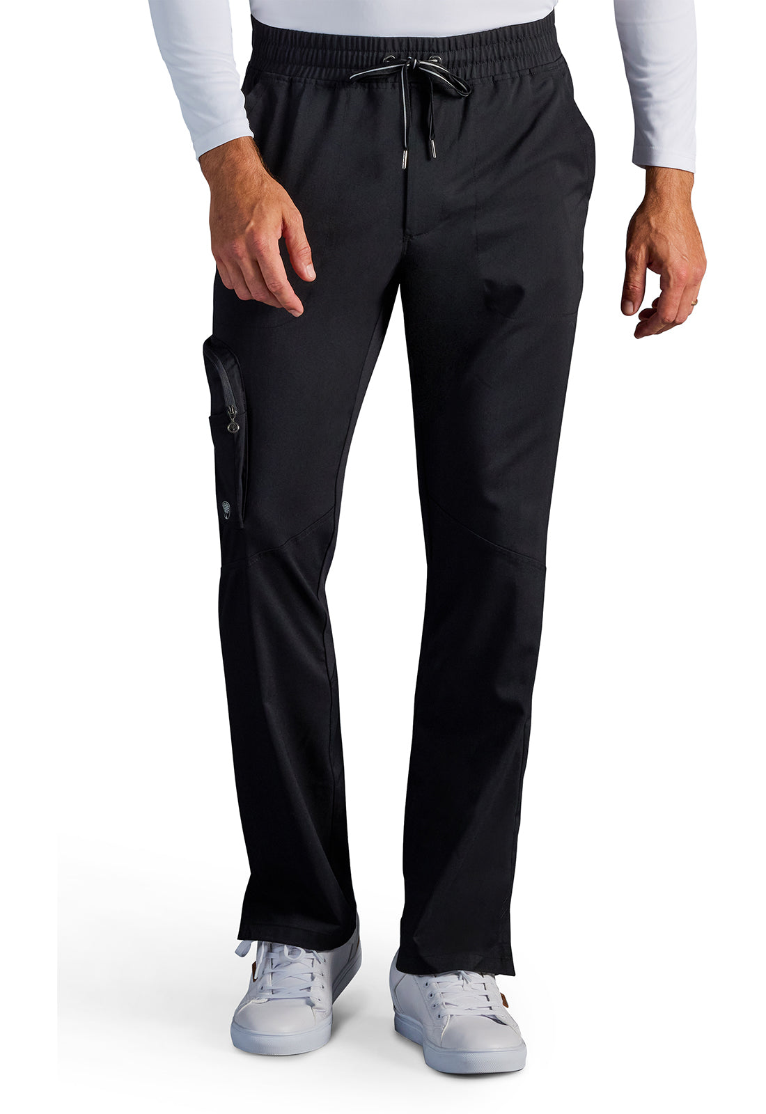 HH X DR KWANE Men's HH006A Virgil Men's Mid Rise Zip Pull-on Pant