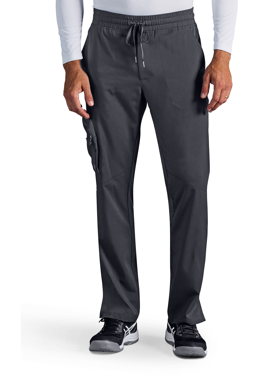 HH X DR KWANE Men's HH006A Virgil Men's Mid Rise Zip Pull-on Pant