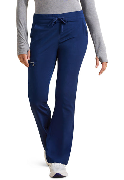 Healing Hands Purple Label Women's HH008 Tessa Mid Rise Drawstring Boot Cut Pant