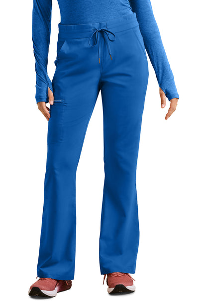 Healing Hands Purple Label Women's HH008 Tessa Mid Rise Drawstring Boot Cut Pant