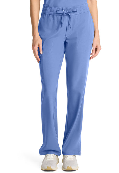 Healing Hands Quest Women's HH153 Mid Rise Drawstring Straight Leg