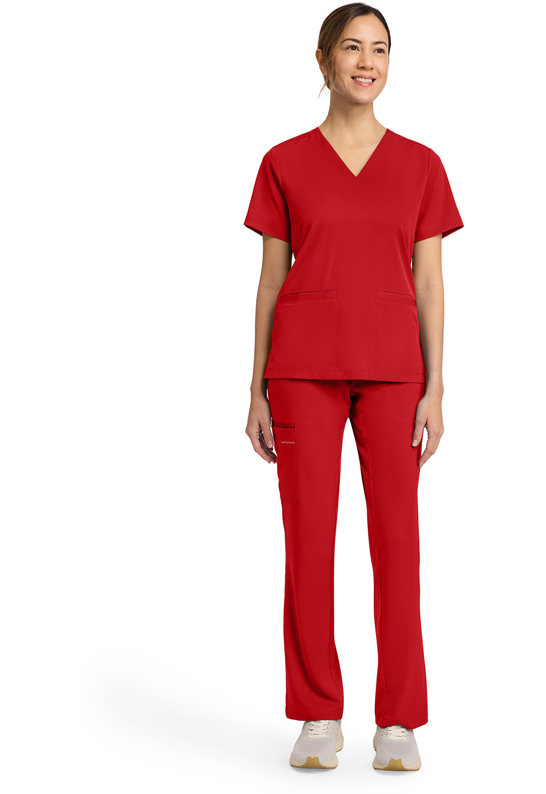 Healing Hands HH Works Women's HH653 Women's 3-Pocket V-Neck Top