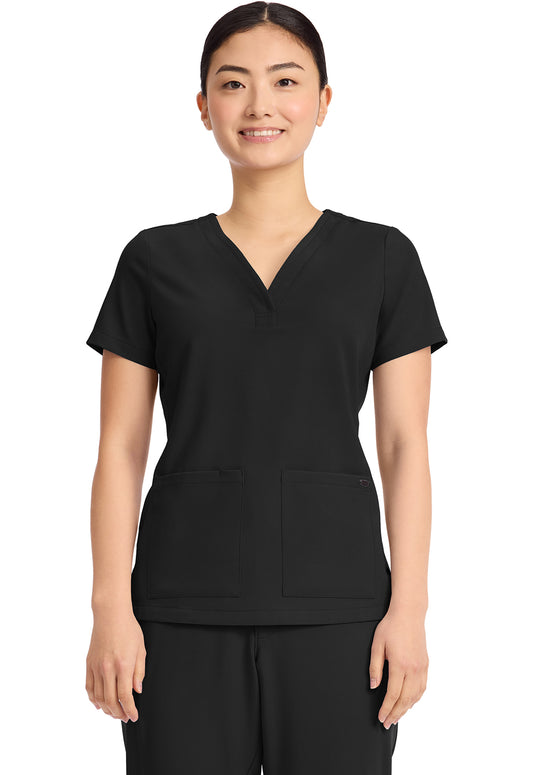 Healing Hands Quest Women's HH751 Women's 3-Pocket Y-Neck Top