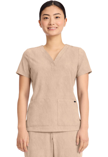 Healing Hands Quest Women's HH751 Women's 3-Pocket Y-Neck Top