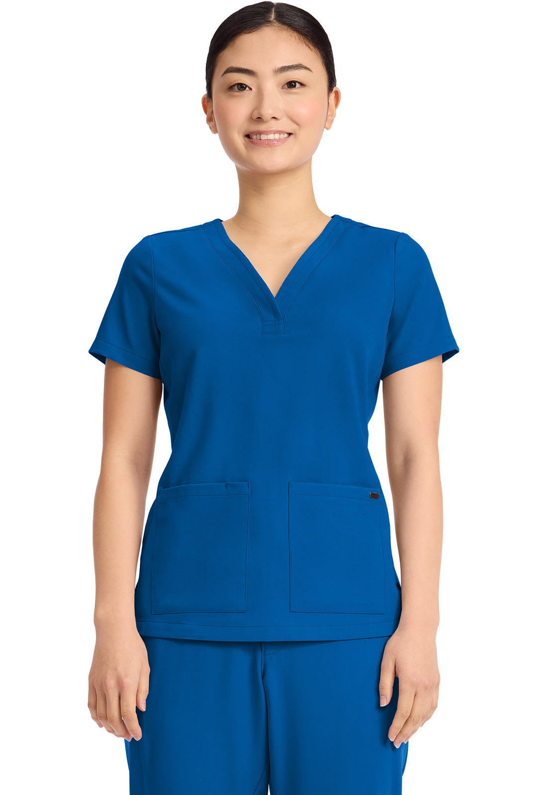 Healing Hands Quest Women's HH751 Women's 3-Pocket Y-Neck Top