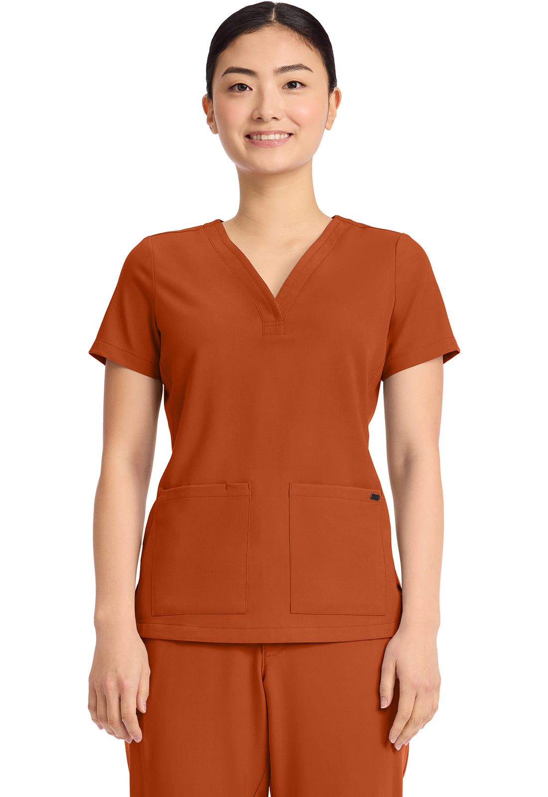 Healing Hands Quest Women's HH751 Women's 3-Pocket Y-Neck Top