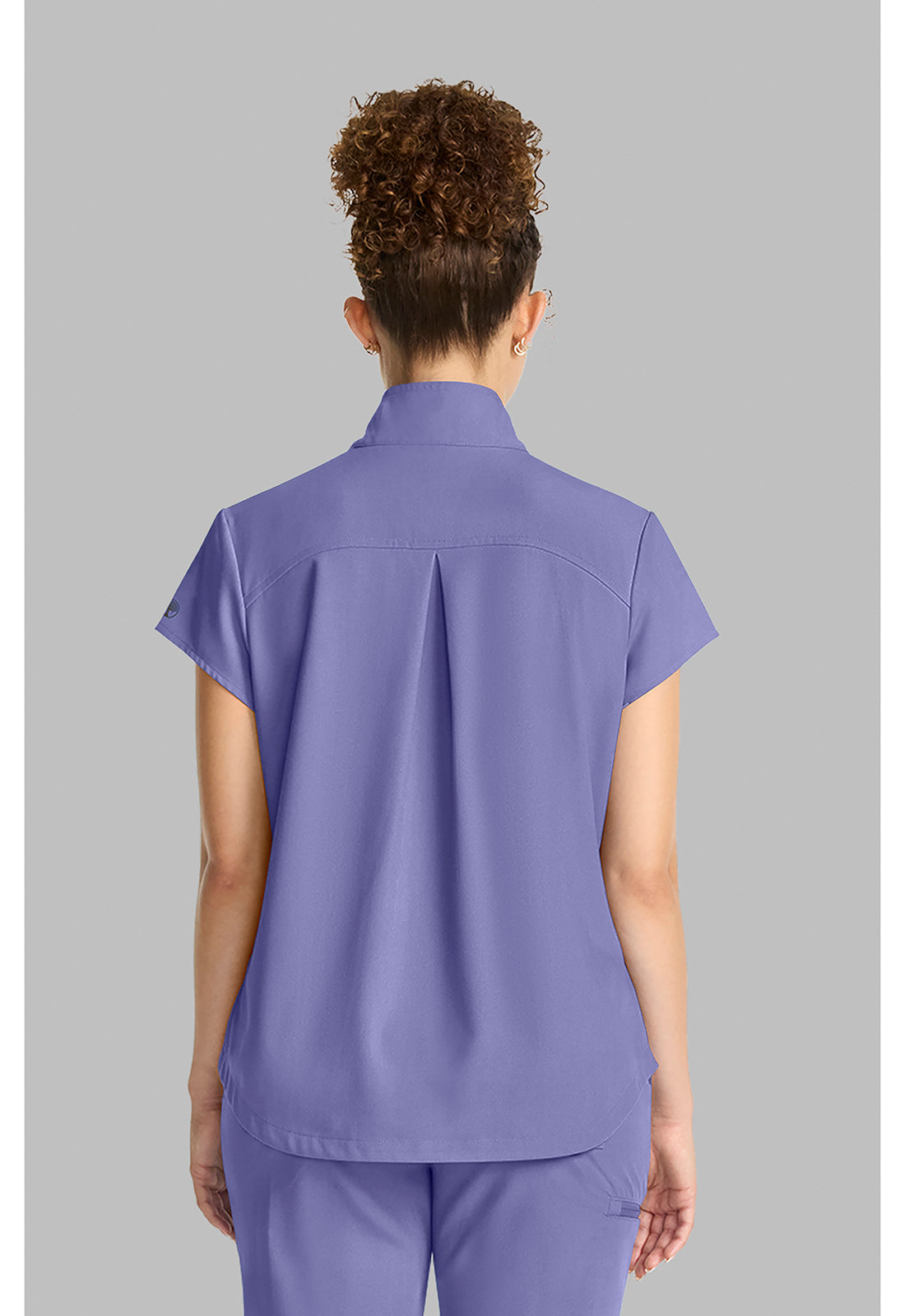 Healing Hands Quest Women's HH752 Women's Partial Zip Stand Collar