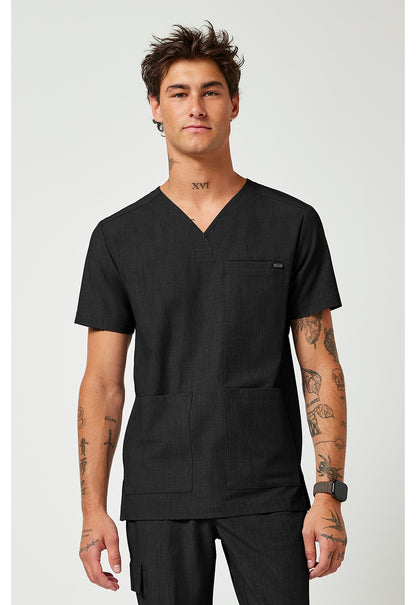 Healing Hands Quest Men's HH753 Men's V-Neck Top