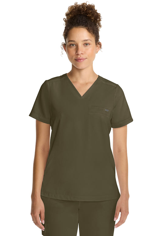 Healing Hands Quest Women's HH755  Women's Tuck-in V-Neck Top